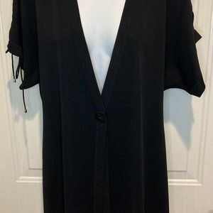 Black Tunic, ties at sleeves